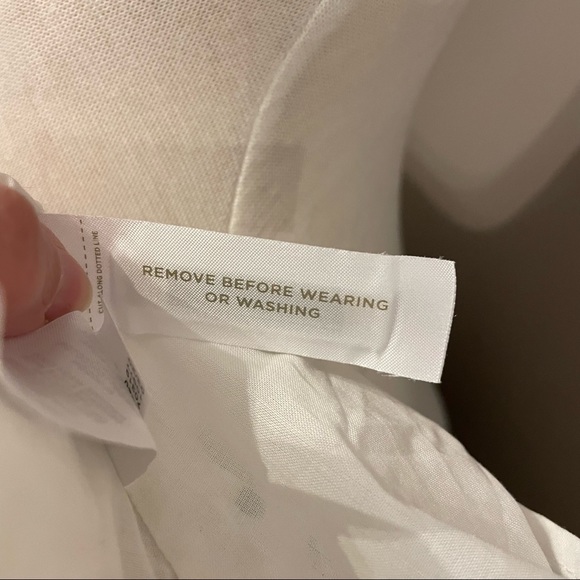 NWT Loft White/Black Dotted Flared Dress size 14 - Picture 13 of 16